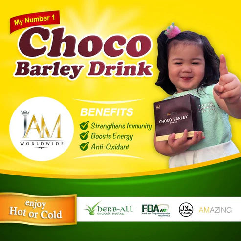 Amazing Choco Barley | 1 Box | 10 Sachets | Free Shipping | COD