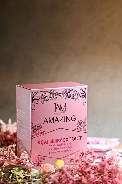 Amazing Acai Berry with Collagen and Bacopa | 10 Sachets | Free Shipping | COD