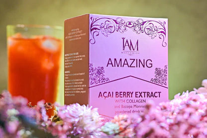 Amazing Acai Berry with Collagen and Bacopa | 10 Sachets | Free Shipping | COD