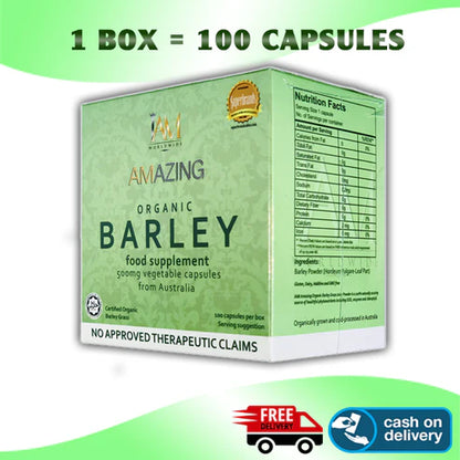 IAM Amazing Pure Barley Capsule | 100 CAPSULES | Free Shipping | COD