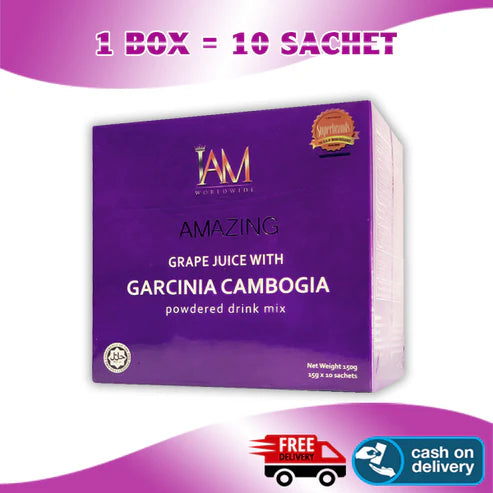 Amazing Garcinia Cambogia Grape Juice | 10 SACHETS | 10 DAYS PROGRAM