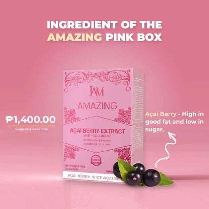 Amazing Acai Berry with Collagen and Bacopa | 10 Sachets | Free Shipping | COD