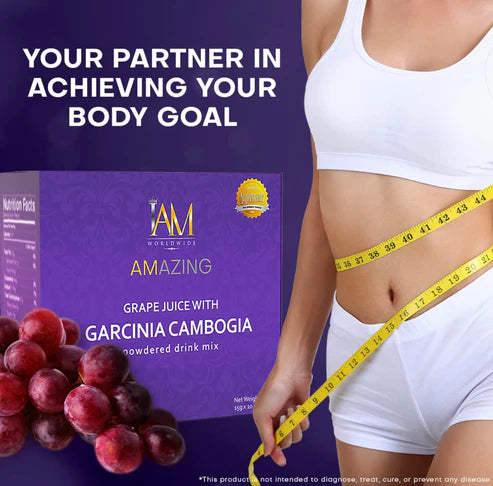 Amazing Garcinia Cambogia Grape Juice | 10 SACHETS | 10 DAYS PROGRAM