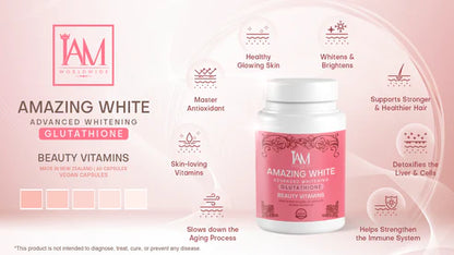 Amazing White | 1 bottle | 60 Capsules | Free Shipping | COD